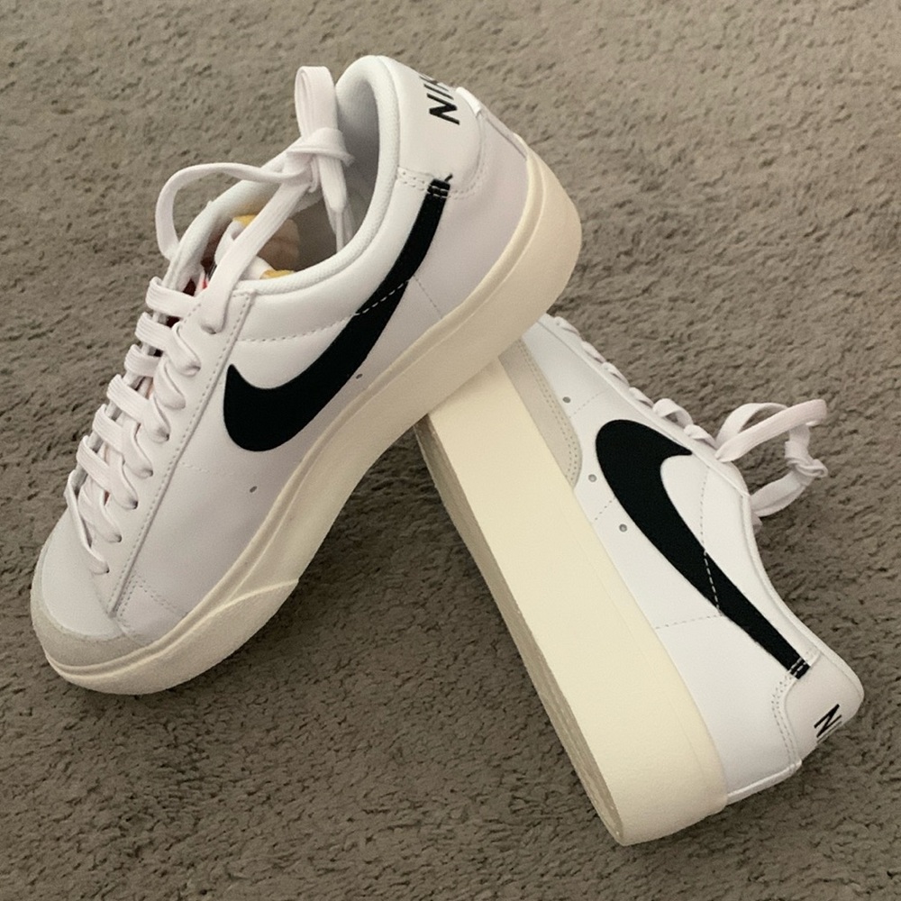 Nike Women’s Blazer Low Platform athletic shoe.